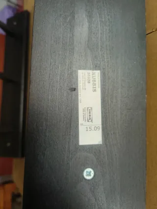 Percheros de madera negros Ikea