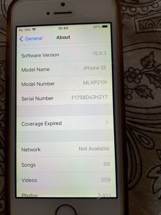 iPhone SE 64GB Blanco