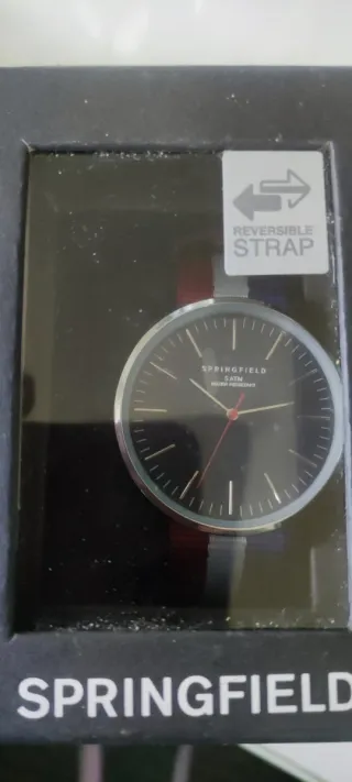 Reloj Springfield Azul Nuevo