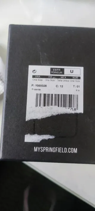 Reloj Springfield Azul Nuevo