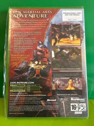 Jade Empire XBOX PAL