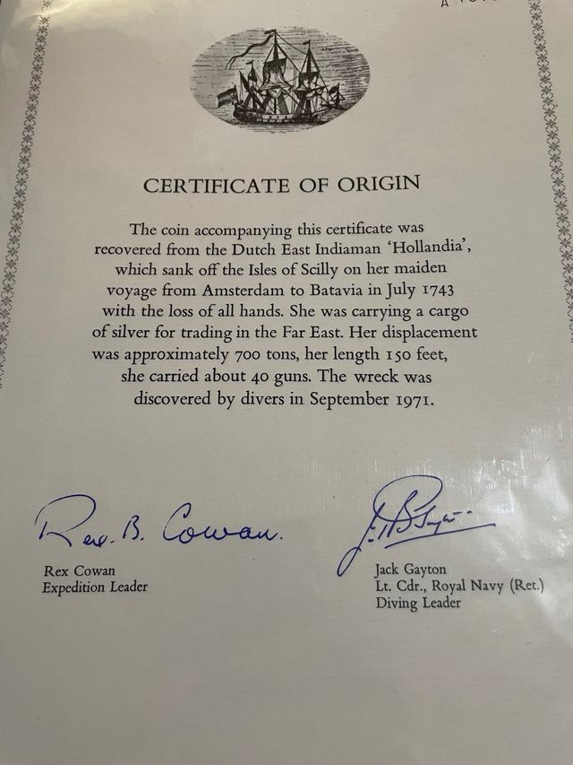 8 Reales Columnario Hollandia