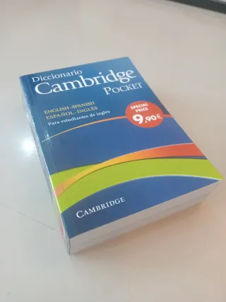 Diccionario inglés POCKET Cambridge SpanishEnglish