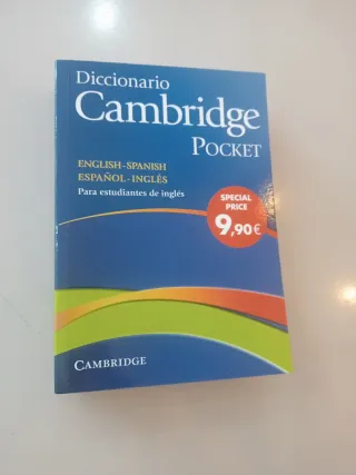 Diccionario inglés POCKET Cambridge SpanishEnglish