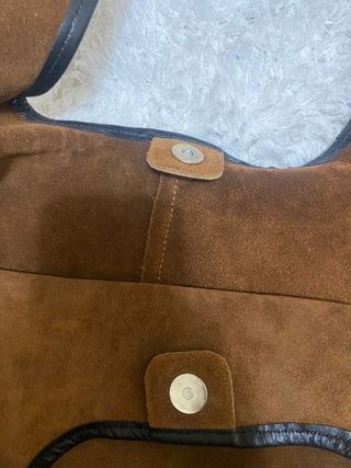 Bolso de hombro Parfois de piel marrón