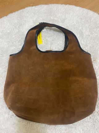 Bolso de hombro Parfois de piel marrón