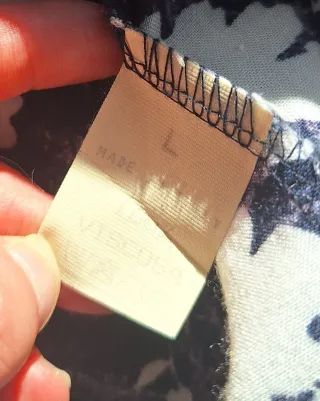 Vestito floreale maniche corte con spacchi