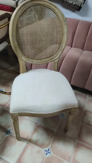 Sillas de comedor estilo Luis XVI