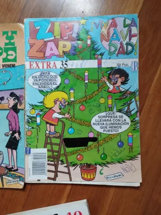 Comics Zipi y zape y Mortadelo y Filemón