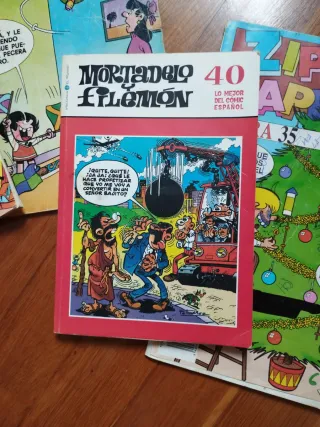 Comics Zipi y zape y Mortadelo y Filemón