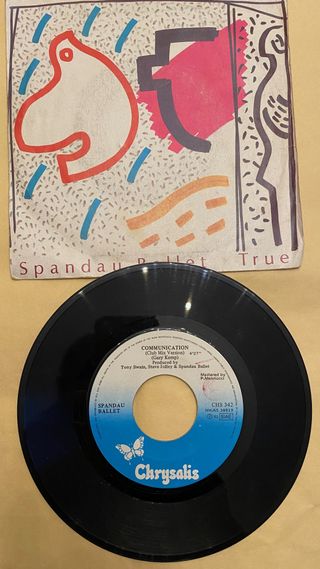 45 giri Spandau Ballet - True 1983