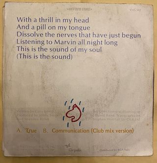 45 giri Spandau Ballet - True 1983