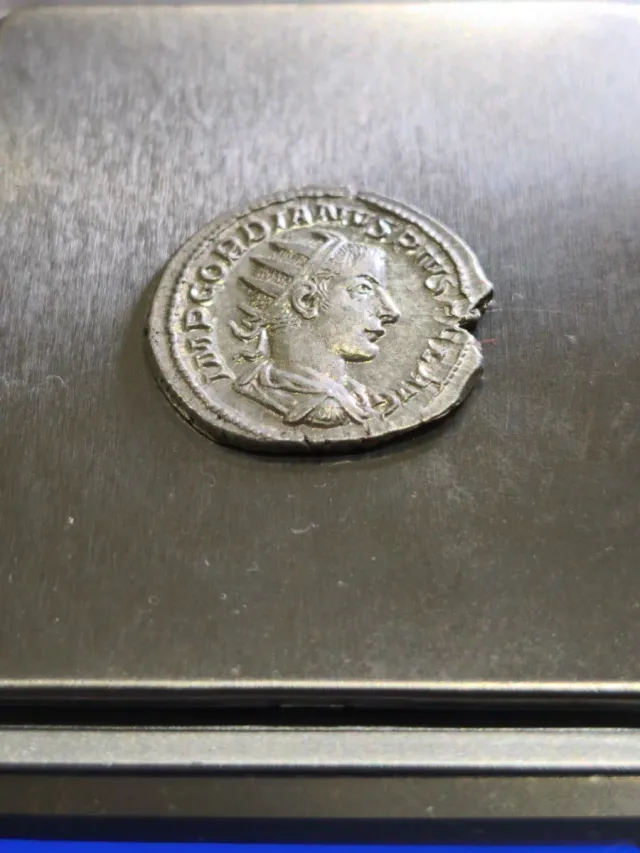 Moneda Romana Emperador Gordiano III
