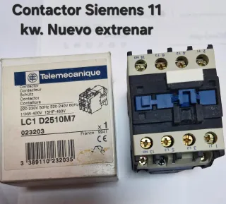 Contactor Telemecanique LC1 D2510M7