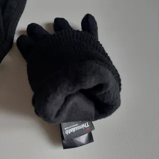 Guanti in pelle foderati Thinsulate 40 gr