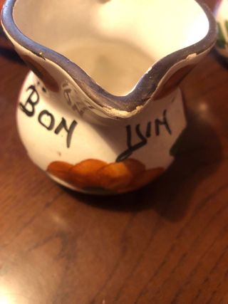 Set 5 Brocche Ceramica Fiori altezza 10 cm