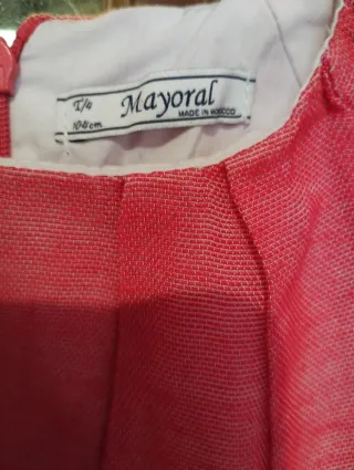 Vestido Verano Coral Mayoral