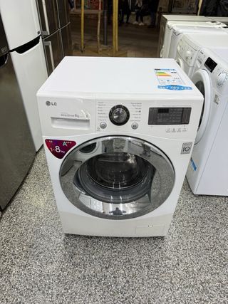Lavadora LG 8kg Grantia Transporte gratis A+++