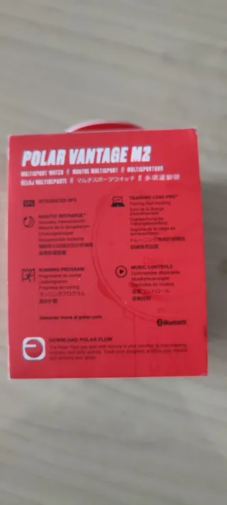 Reloj Polar Negro y Dorado