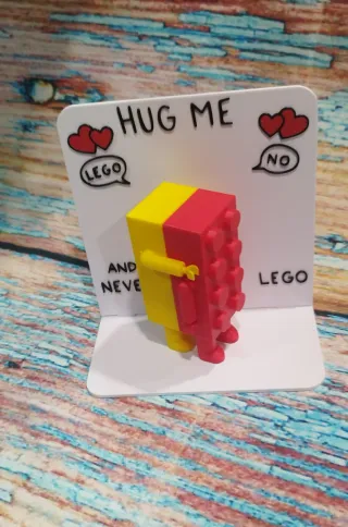 Decoración San Valentín Lego
