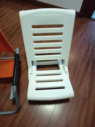 2Sillas de Playa - piscina Plegables