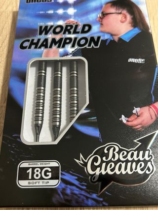 Dardos One80 Beau Greaves. Softip 18g