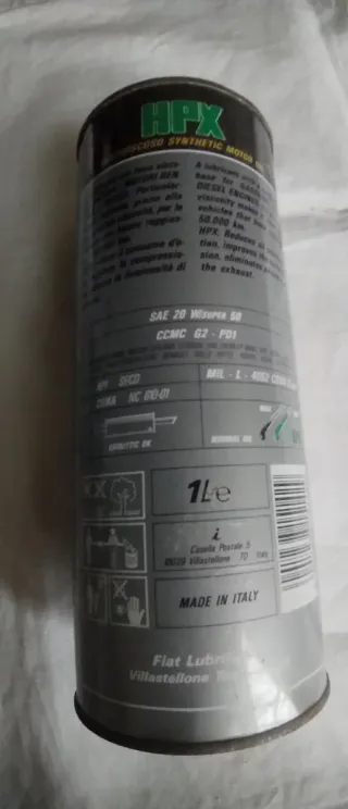 Lattina Olio HPX Multivisc 20W-50 FIAT Vintage