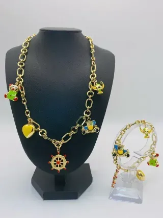 GARGANTILLA ABALORIOS 7.50MM 18K