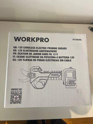 Tijeras de podar eléctricas 12V, a estrenar.
