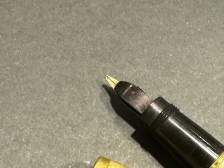 Pluma Waterman Chapado Oro 18K