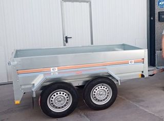 NUEVO: Remolque 2 ejes sin freno