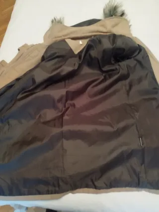 Trenca Massimo Dutti Beige