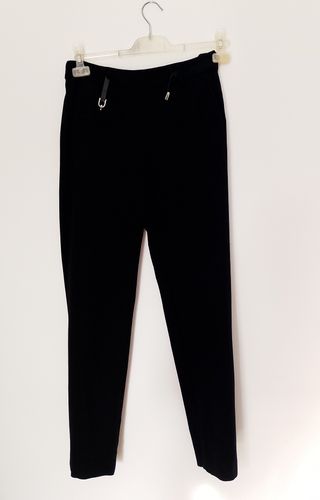 Pantalón Massimo Dutti Talla 36 Negro