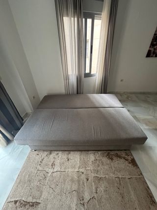 Oportunidad! !! Sofá Cama 3 Plazas Gris