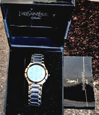 Reloj Yves Saint Laurent Chapado Oro 18K