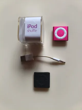iPod Shuffle Rosa + Accesorios