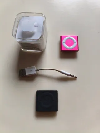 iPod Shuffle Rosa + Accesorios