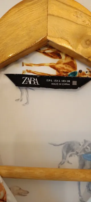 Blusa Zara Galgos Multicolor