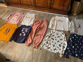 Lote invierno 12-14 años/ T.XS mangas largas 10€