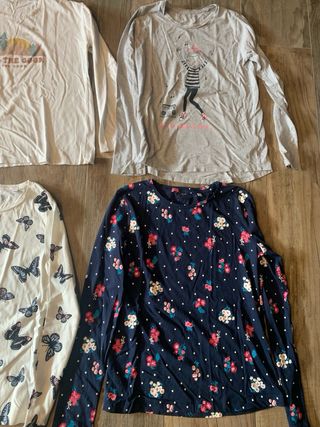 Lote invierno 12-14 años/ T.XS mangas largas 10€