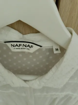 Camisa Naf Naf blanca