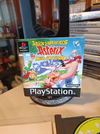 Juegos Disparatados Asterix PS1 Completo