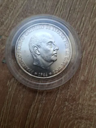 Moneda 100 Ptas Estado Español 1966 Francisco Fran