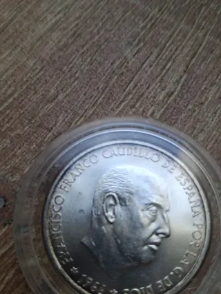Moneda 100 Ptas Estado Español 1966 Francisco Fran