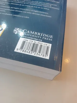 Diccionario inglés POCKET Cambridge SpanishEnglish