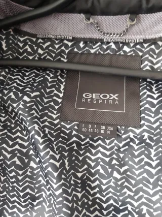 Chaquetón Geox Negro Mujer