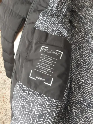 Chaquetón Geox Negro Mujer