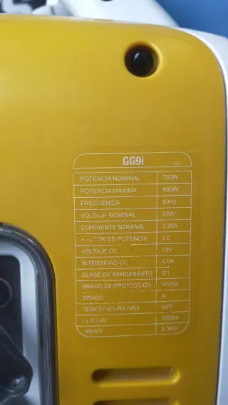 Generador Inverter ITC 900W