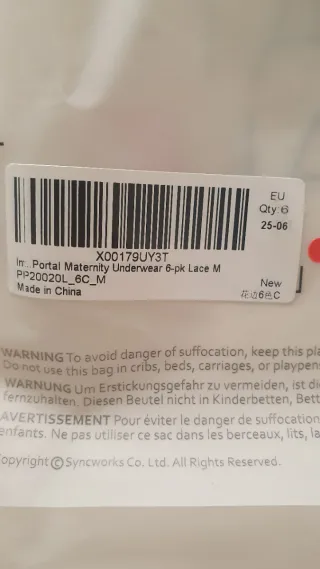 Bragas Embarazo Algodón