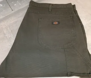 Pantaloni Dickies Cargo Gamba Larga Verde Oliva